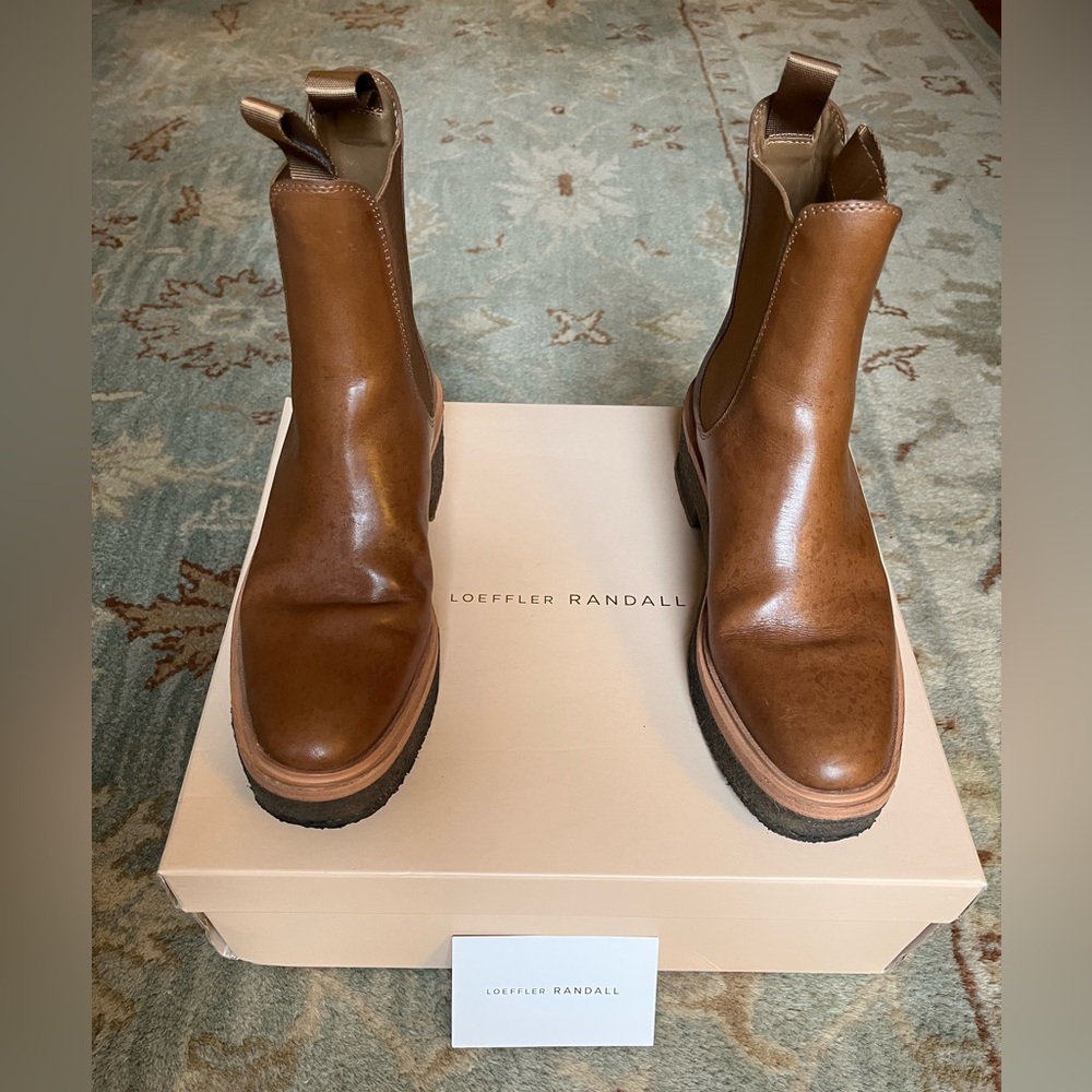 Loeffler Randall Women’s  Brown Leather Boots